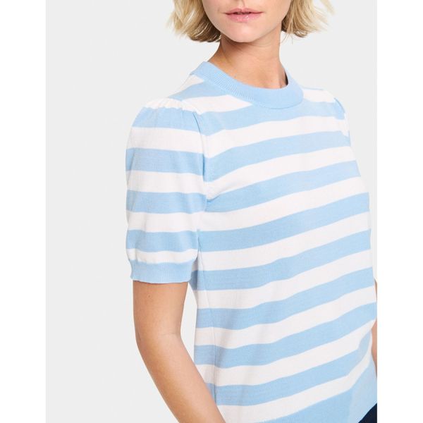 Saint Tropez - MilaSZ Pullover Block stripe blue