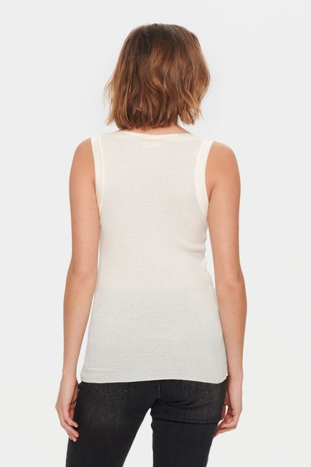 Hovedbilde Saint Tropez - Maya Tank Top Ice Silk/Cotton