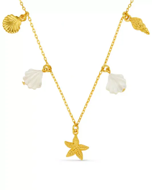 Hovedbilde Orelia - Shell & Starfish Charm Smykke