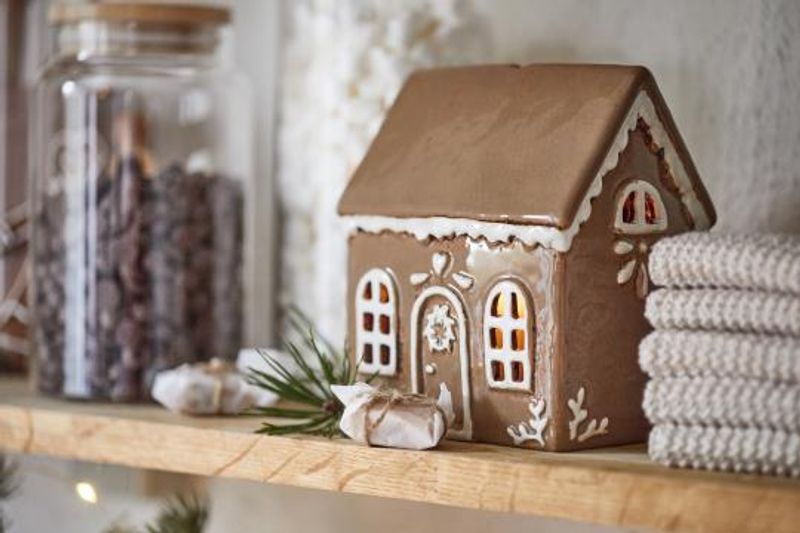 IB Laursen - Lyshus pepperkakehus 14cm