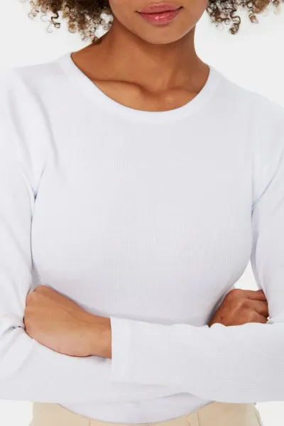 Saint Tropez - Aster Topp Bright white