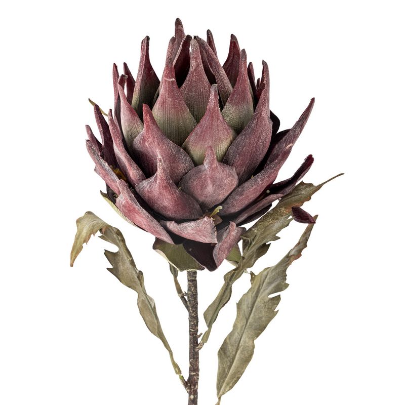 Bloomingville - Protea Stilk, Lilla, Kunstige Blomster