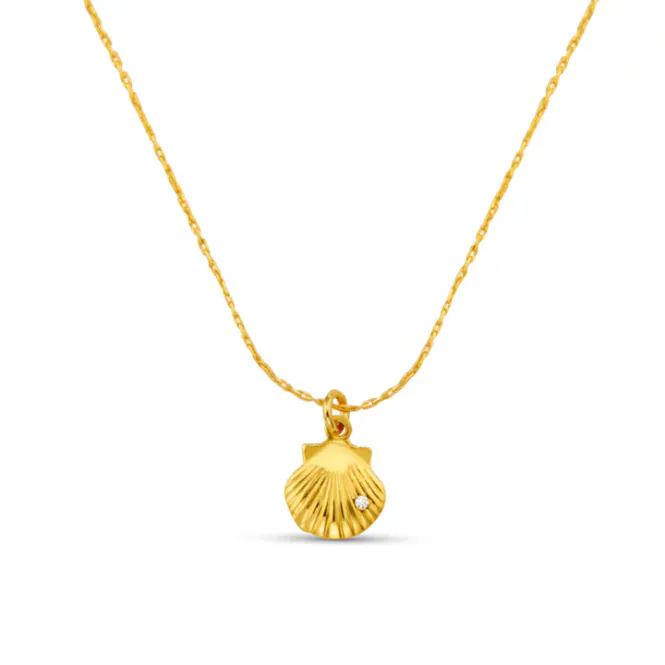Hovedbilde Orelia - Fine Crystal Shell Smykke